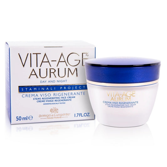 Bottega Di LungaVita, Vita - Age Aurum Stems Regenerating Face Cream 50 Ml