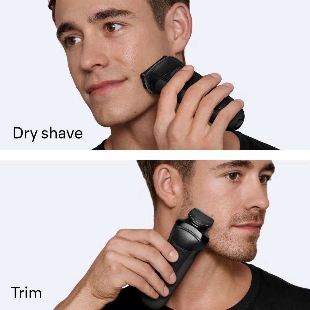 Braun, Black Electric Shaver Series, BRA-300BT