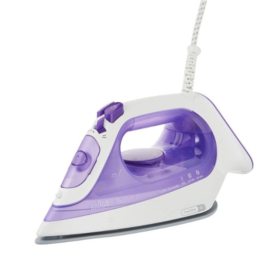 Braun, Texstyle 3 Steam Iron Violet, Free Glide, 2350W, Steam Shot 160g, BRA-SI3042
