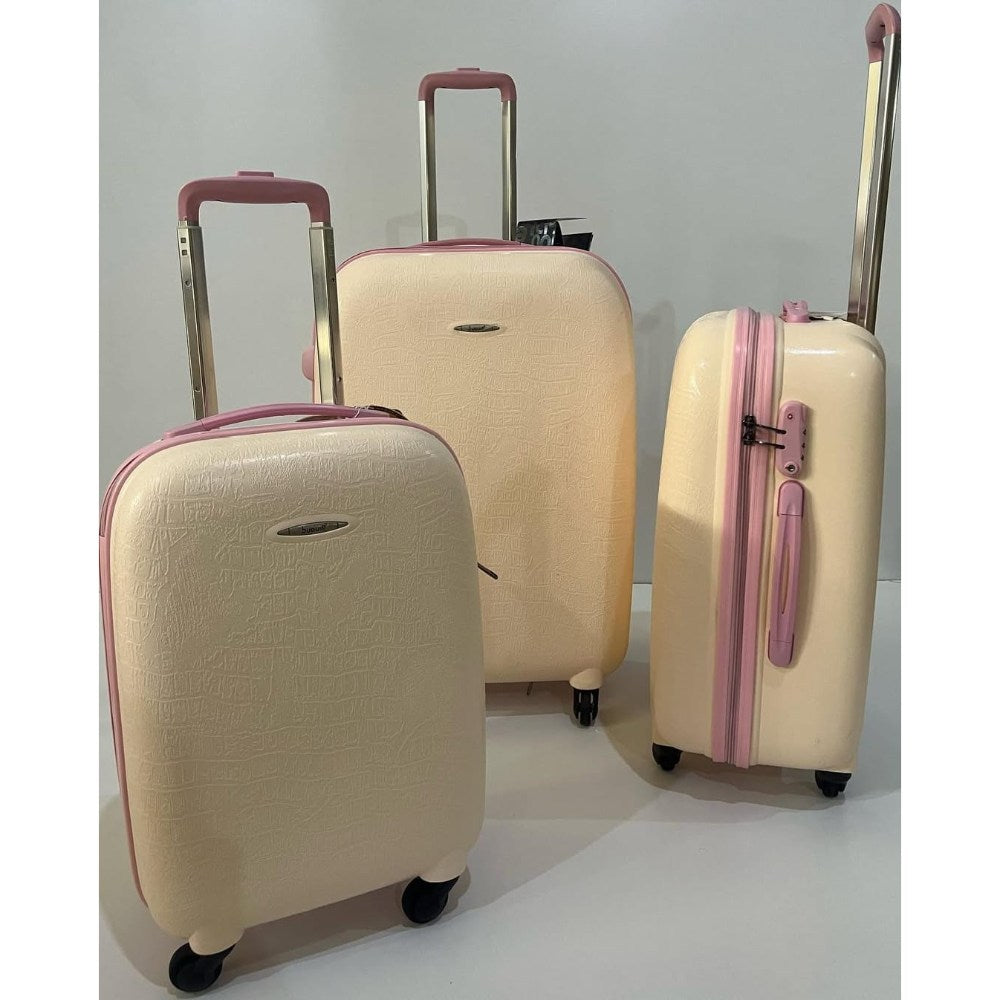 Bubule, Hard Shell Unbreakable Luggage Sets With Spinner Wheels 3 Piece, Expandable Large Suitcases With Tsa Lock, Travel Bags