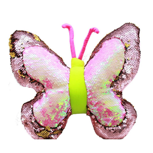 Smile Yalla, Anti-Stress Butterfly Pillow, Pink