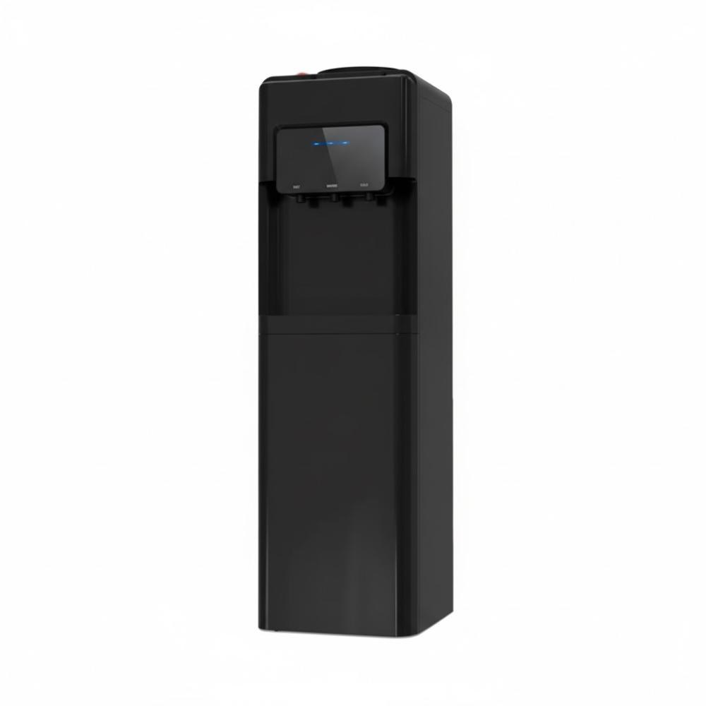 Superchef, Water Dispenser 3 Taps Top Loading Elegant Black