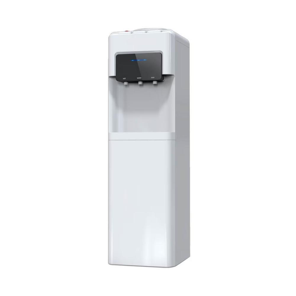 Superchef, Water Dispenser 3 Taps Top Loading Elegant White