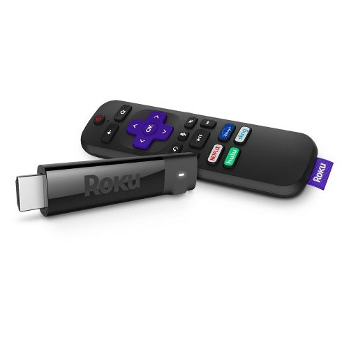 Roku, Streaming Stick Plus Voice Remote With Buttons For Tv Power & Volume, C1394467