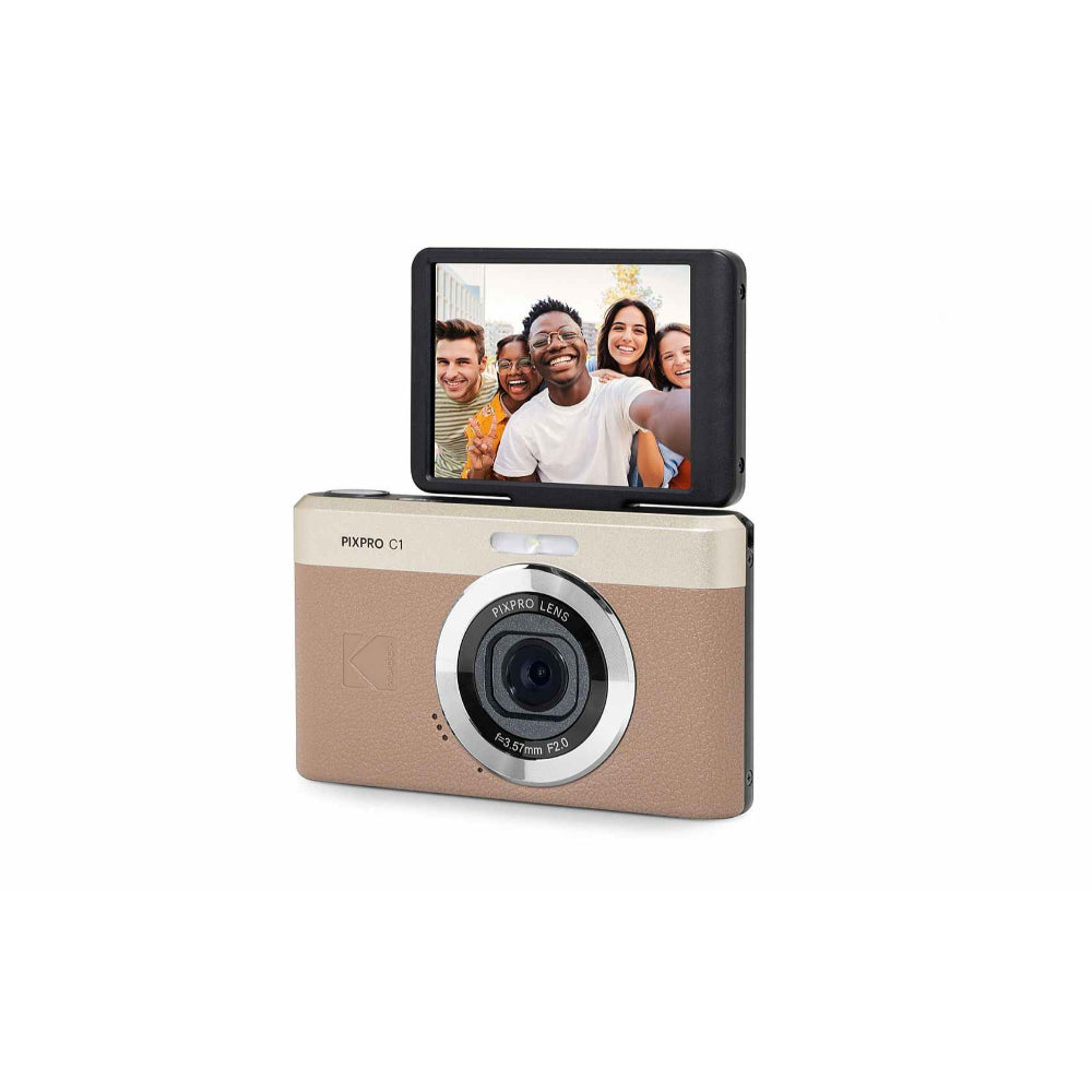 Kodak Pixpro C1 Brown Bundle, C1BN3