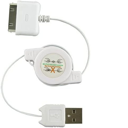 Conqueror, Cable Charge Sync Data Cable for Apple IPhone 4 IPad IPod 4th Generation Charging Cable White - C25B
