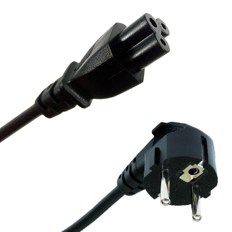 Conqueror, Notebook Power Cable 1.5 Meter Black - C27