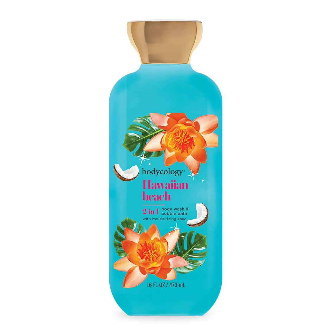 Bodycology Body Wash Hawaiian Beach 16Oz