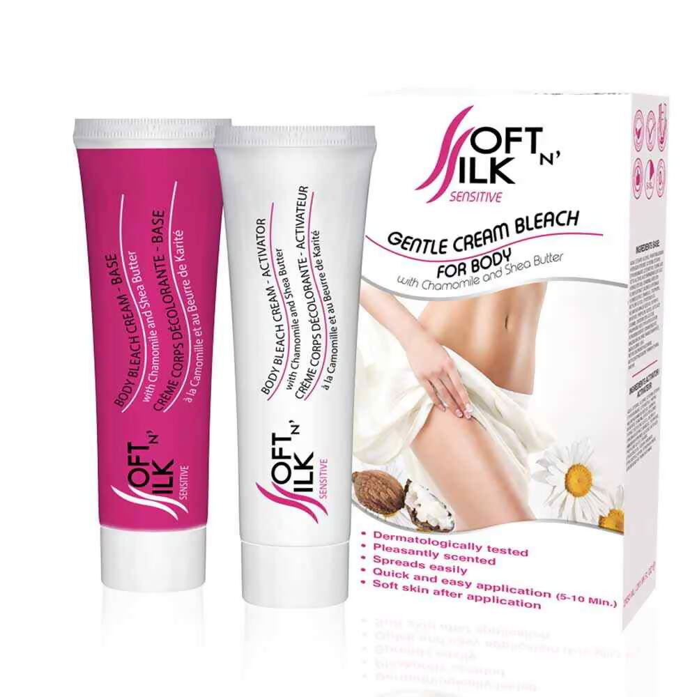 Soft & Silk Bleach For Body 2x50ml