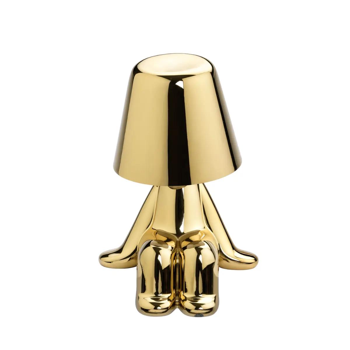Thinker Gold LED Table Lamp with Touch Control, 3 Light Modes, SK1951427C
