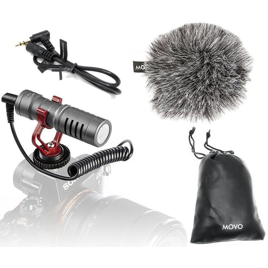 Cardroid Microphone for both Camera and Smartphone - VXR10