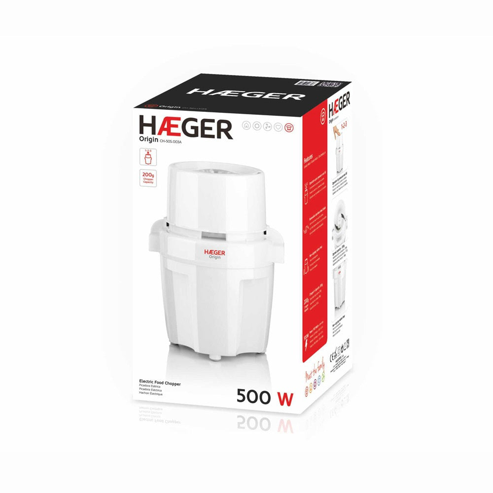 Haeger, Origin Electric Food Chopper 500W, CH-50S.003A