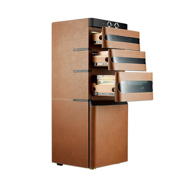 Campomatic Luxury Cigar Humidor 1200 Cigars Capacity, CH1200LW