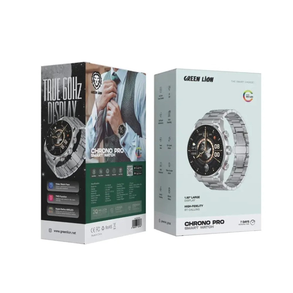 Green Lion, Chrono Pro 1.60' Large Display High-Fidelity Bt Calling