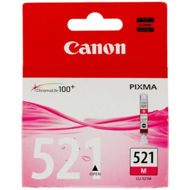 Canon, Magneta Ink Tank (Inkjet), CLI-521M