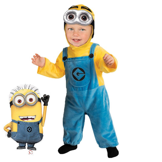 Cool Gift, Halloween & Barbara Costumes - Minion Boy, Available in Different Sizes