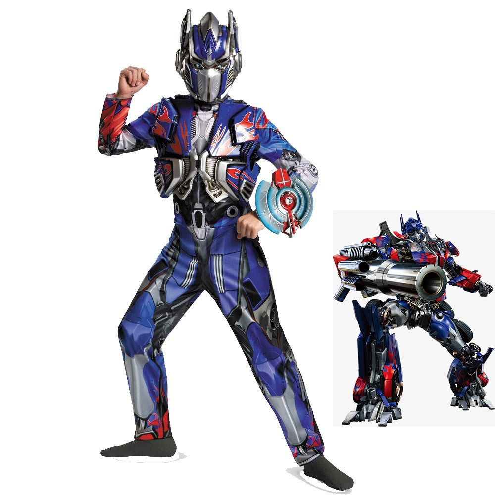 Cool Gift, Halloween & Barbara Costumes - Transformer Blue, Available in Different Sizes
