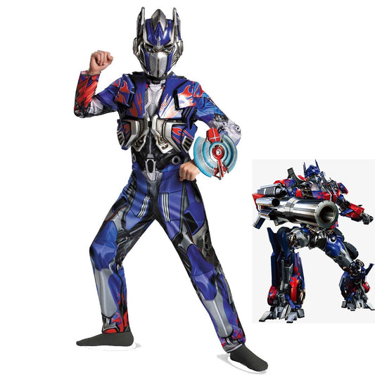 Cool Gift, Halloween & Barbara Costumes - Transformer Blue, Available in Different Sizes