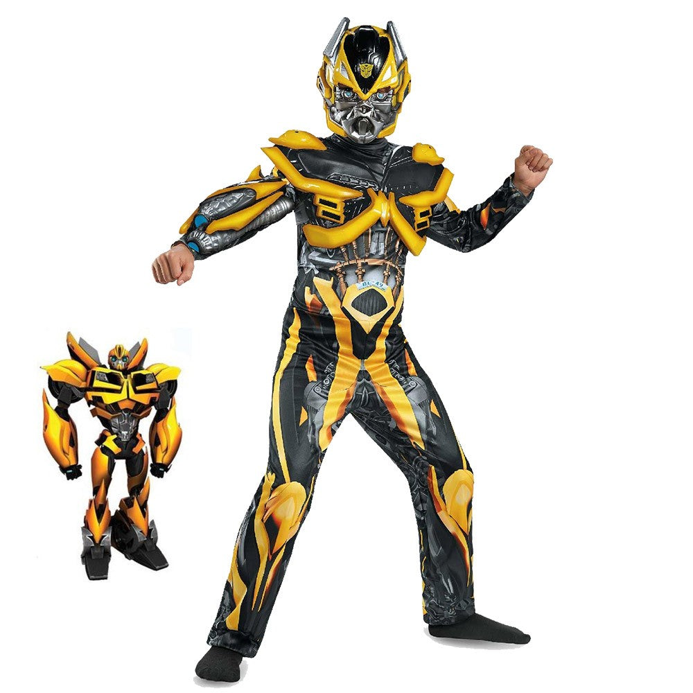 Cool Gift, Halloween & Barbara Costumes - Transformer Yellow, Available in Different Sizes