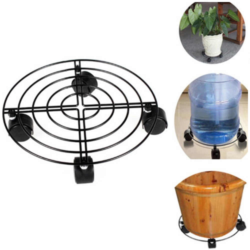 Cool Gift, Stainless Steel Gas Cylinder Trolley With Wheel, Available in Different Colors