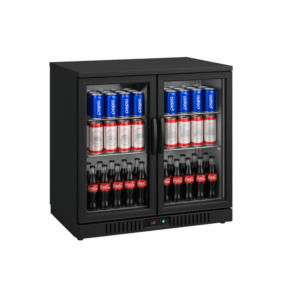 G3Ferrari Carillo Bar Back - R600A High Efficiency Compressor, Electronic Thermostat, Tempered Glass, 2 Layer Immersion Plastic Layer Frame, Plastic Cabinet Legs, CRBBTC210