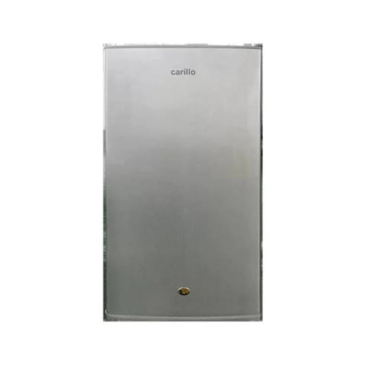 G3Ferrari Carillo 5FT - Single Door Fridge Silver, R600A, Inside Condenser, With Light, Recessed Handle, 2 Glass Shelves, 3 Door Racks, 1 Crisper, And 1 Crisper Cover, With Lock And Key, CRCRL90R2