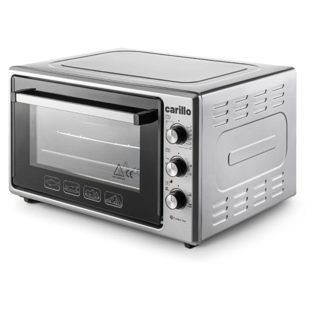 Carillo, Electric Oven, 60L Stainless , Double Glass, Convection,Available in Different Colors