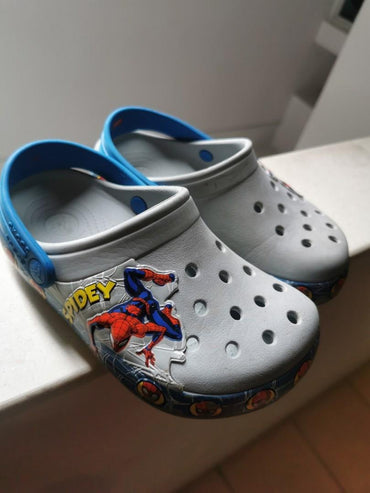 Crocs, Kids Fun Lab Spiderman Clog Unisex, Available in Different Sizes