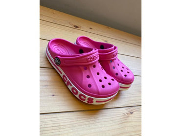 Crocs, Bayaband Kids Barbie Pink, Available in Different Sizes