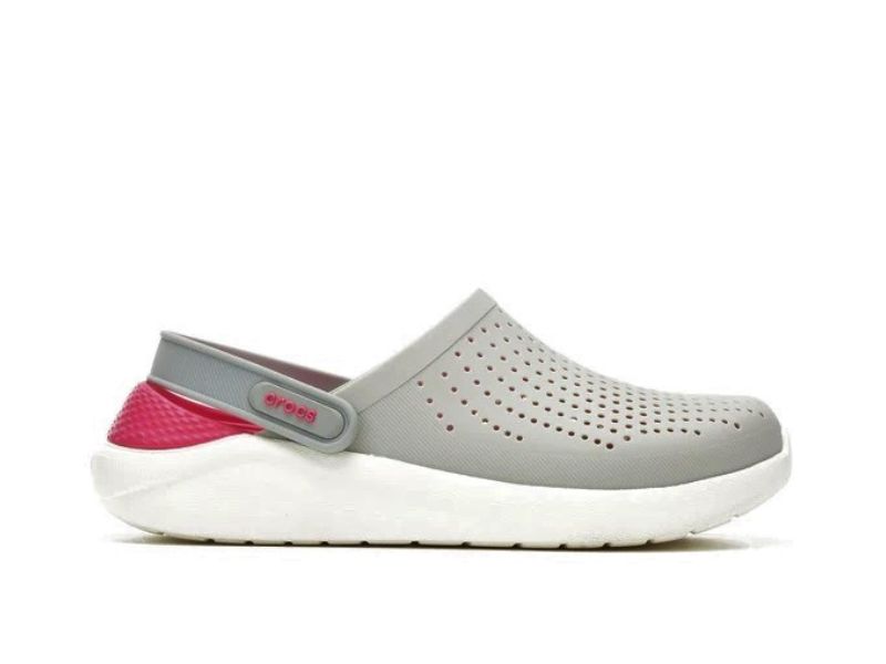 Crocs, Literide Adult Women Grey/Pink, Available in Different Sizes