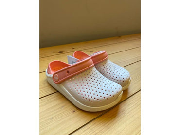 Crocs, Literide Kids Salmon White, Available in Different Sizes
