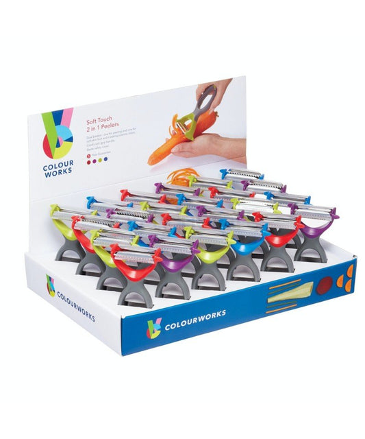 Kitchencraft, Colourworks Two In One Peeler