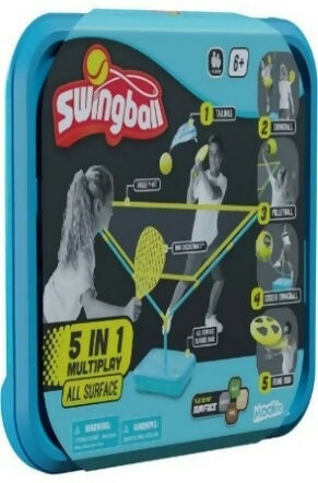 5 In 1 - Swingball, Soccer, Volley, Flying Disc & Tiny Tail