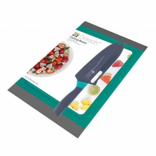 Dorsch, Green Cutting Board + Chef Knife Set