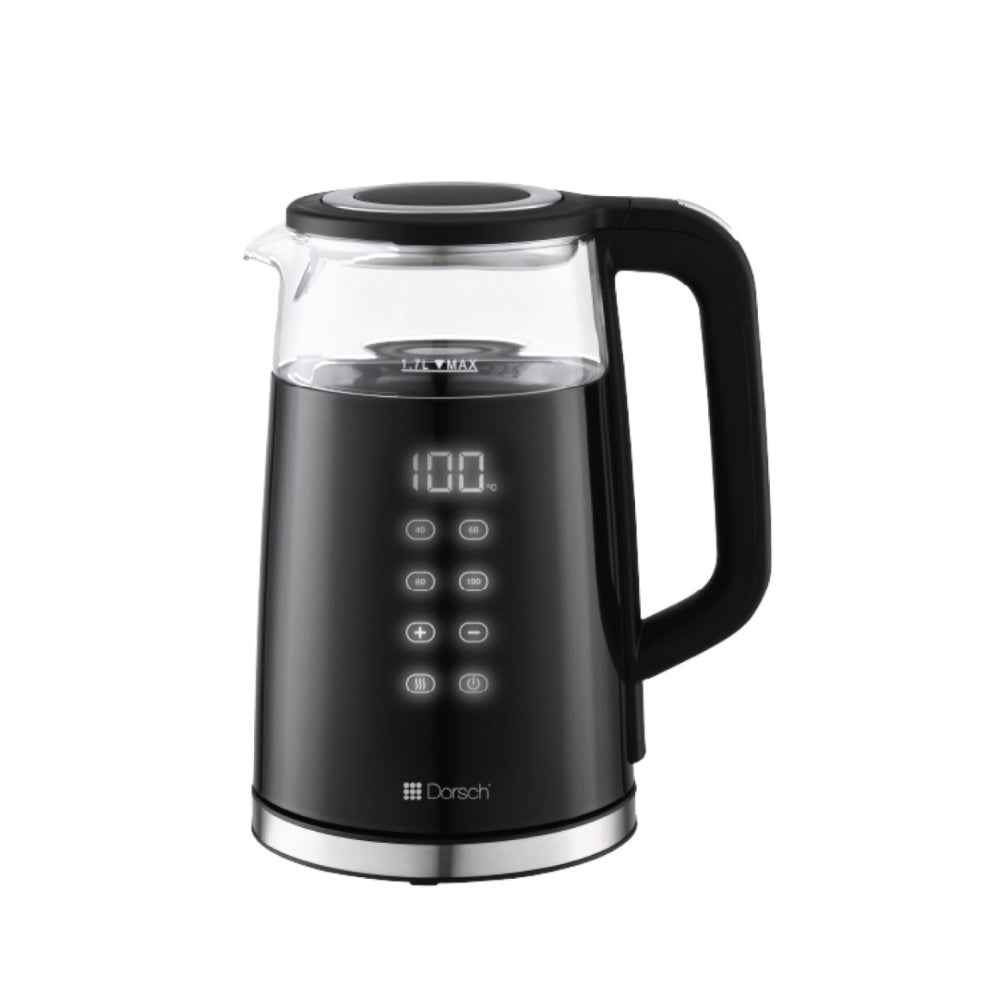 Dorsch, Electric Kettle 2200W 1.7L Invisible Touch Screen