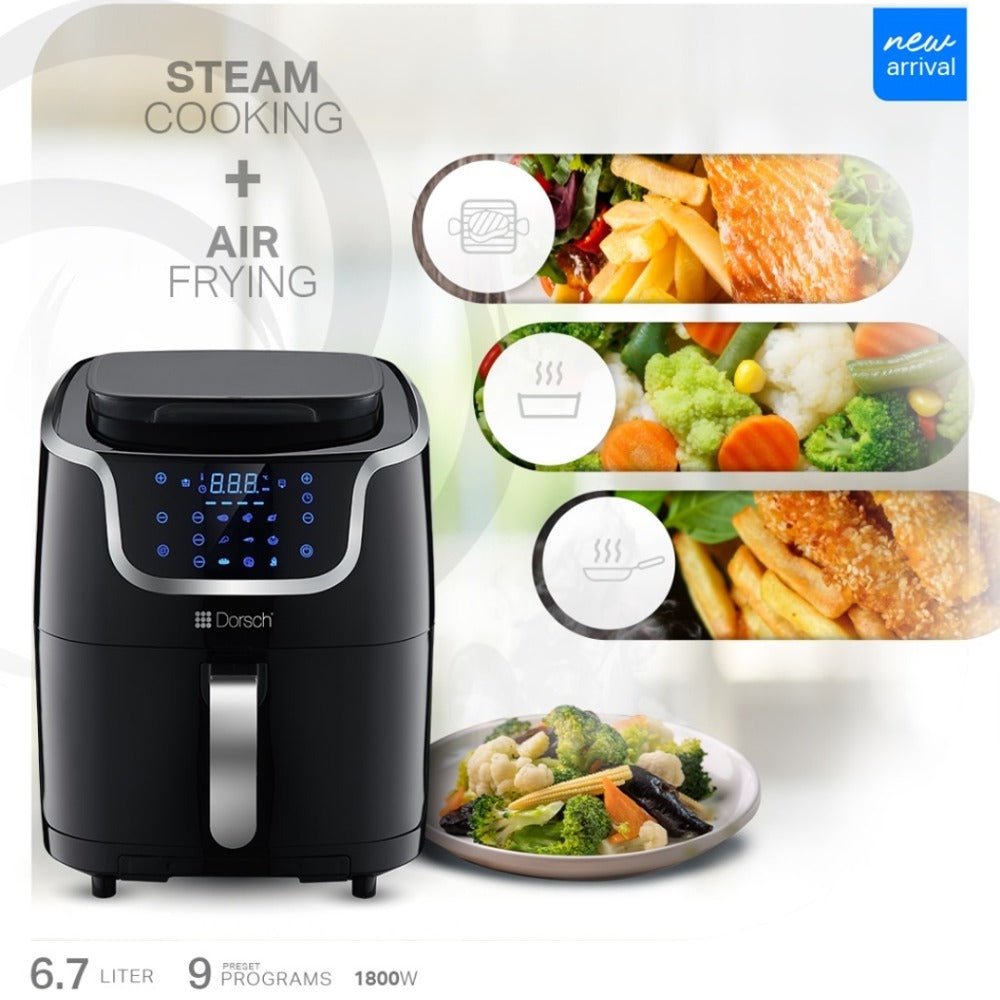 Dorsch, Air Fryer Digital XL 6.7L AF900