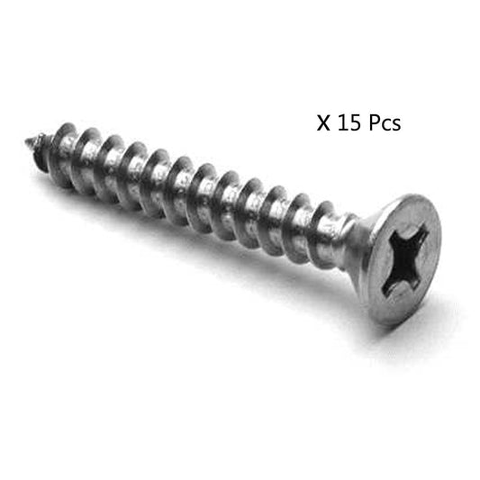 Cool Gift, 15PCS/ Trim Head Screws, 3 X 25 mm