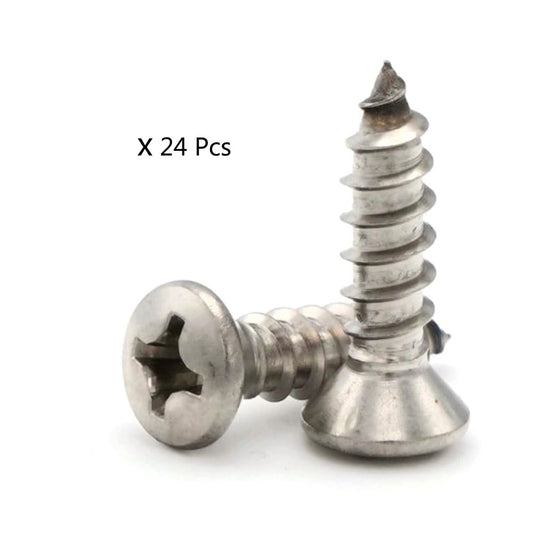 Cool Gift, 24PCS/ Trim Head Screws, 4 X 16 mm