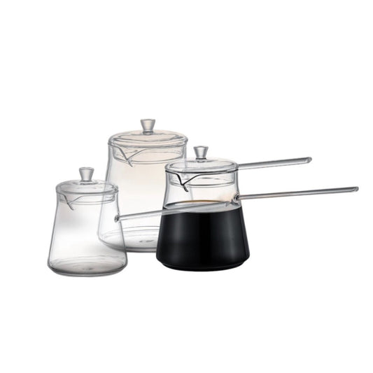 Dorsch, Glass Milkpot Set X3