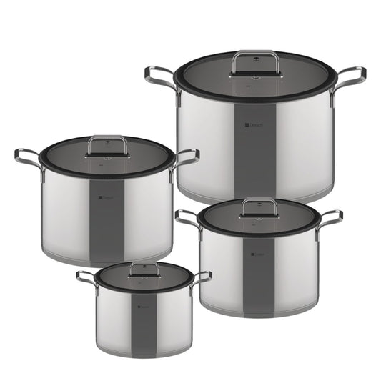 Dorsch, Stainless Steel Stock Pots Set 4Pcs