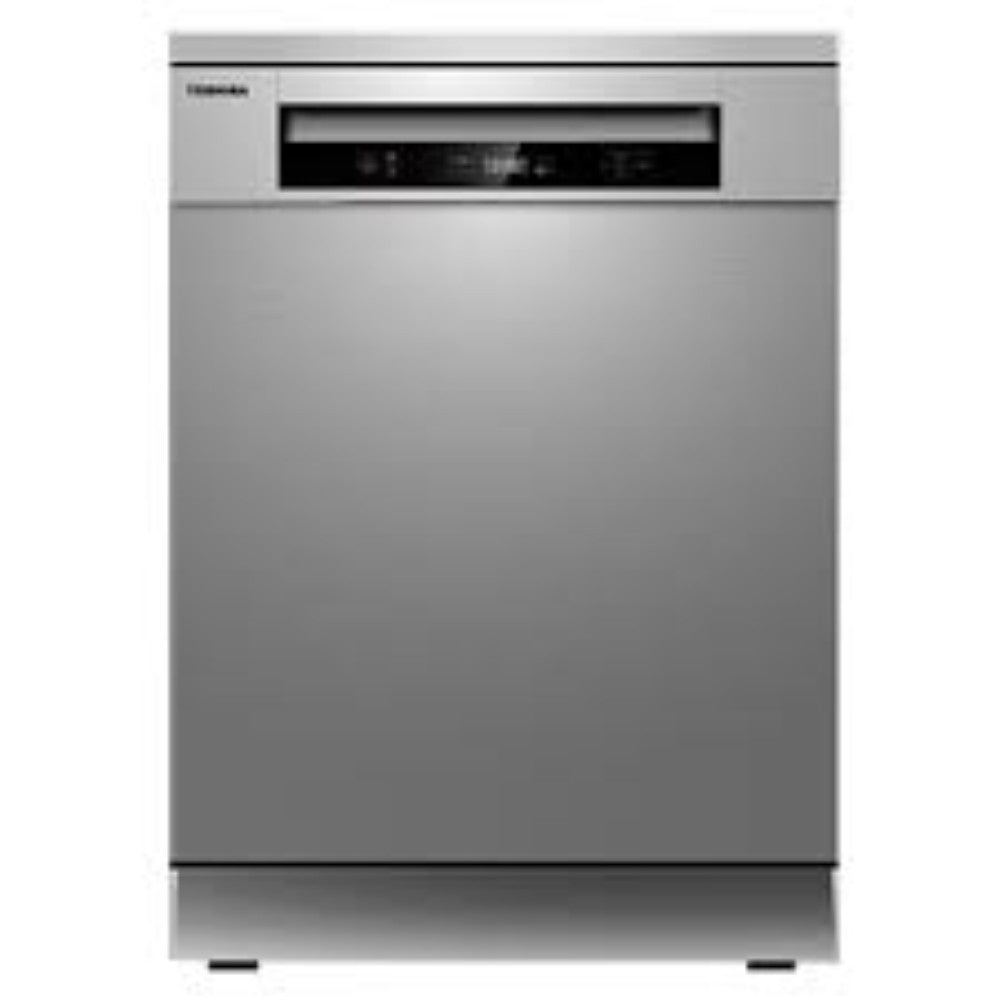 Toshiba, Dishwasher 14 Place, Free Standing, With Dual Wash Zone 6 Programs, A++ Silver, Dw-14F1(S)