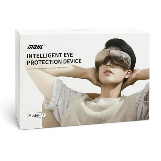 MDHL, Intelligent Eye Protection Device – Eye Care & Relaxation, 3in1 Massage, Air Compression, Vibration - Warmth, MD-E1