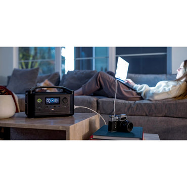 EcoFlow, River Portable Power Station, 300W 210Wh 80,000Mah, 288Wh, Wifi, 1.6 Hours Charging Time
