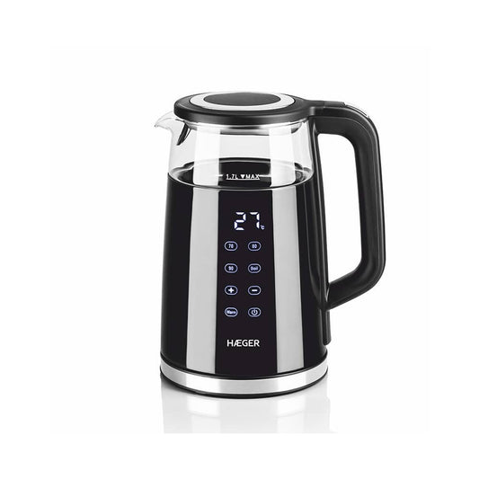 Haeger, DIGIGLASS Electric Kettle, 1.7L - 2200W, EK-DIG.028A