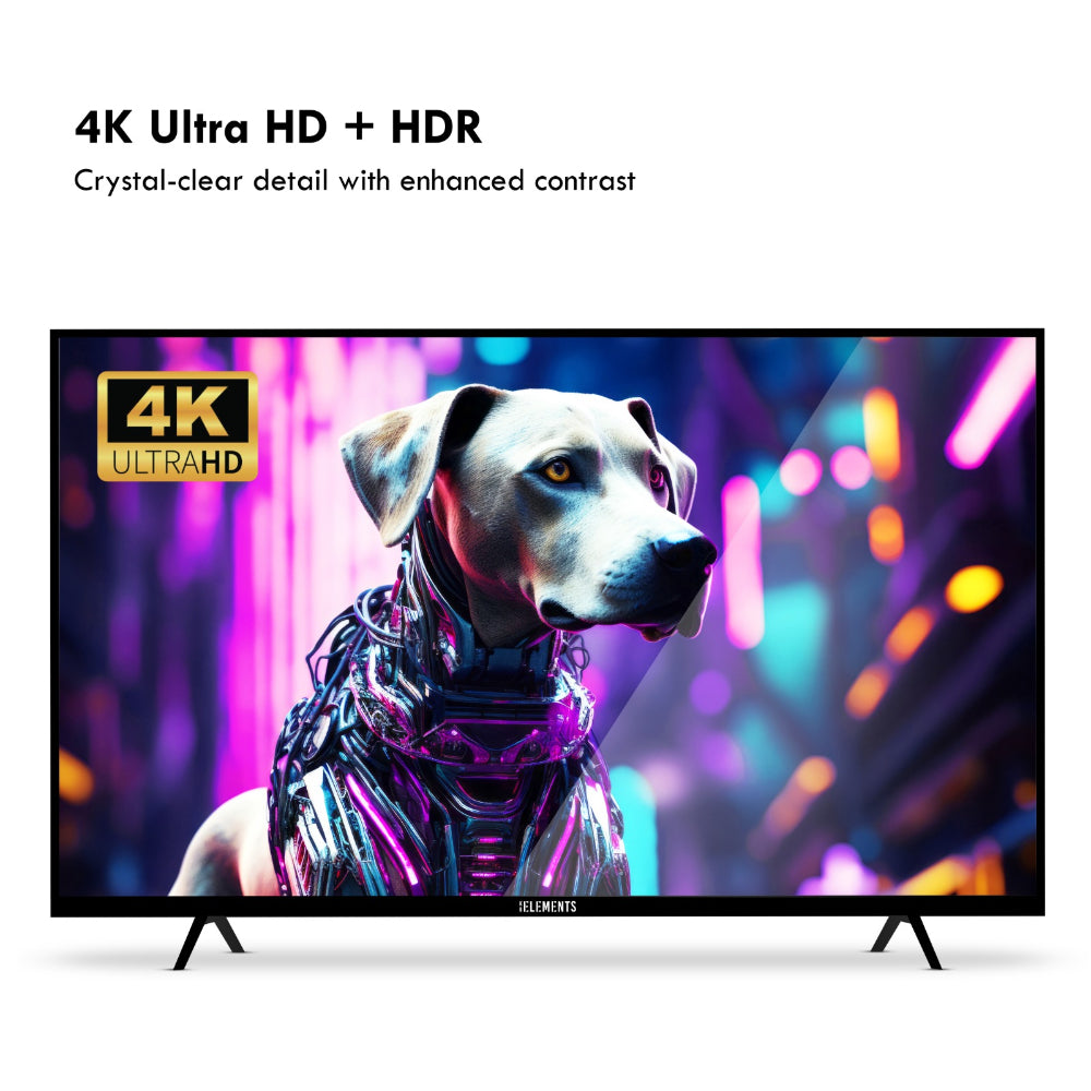 KB Element 75-Inch QLED TV UHD 4K Smart Frameless - WebOS, ELT75WQ8DE