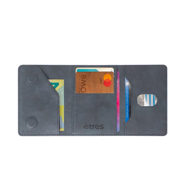 Etres, Smart Wlt Flat Et-Cl017 Blue No Pocket