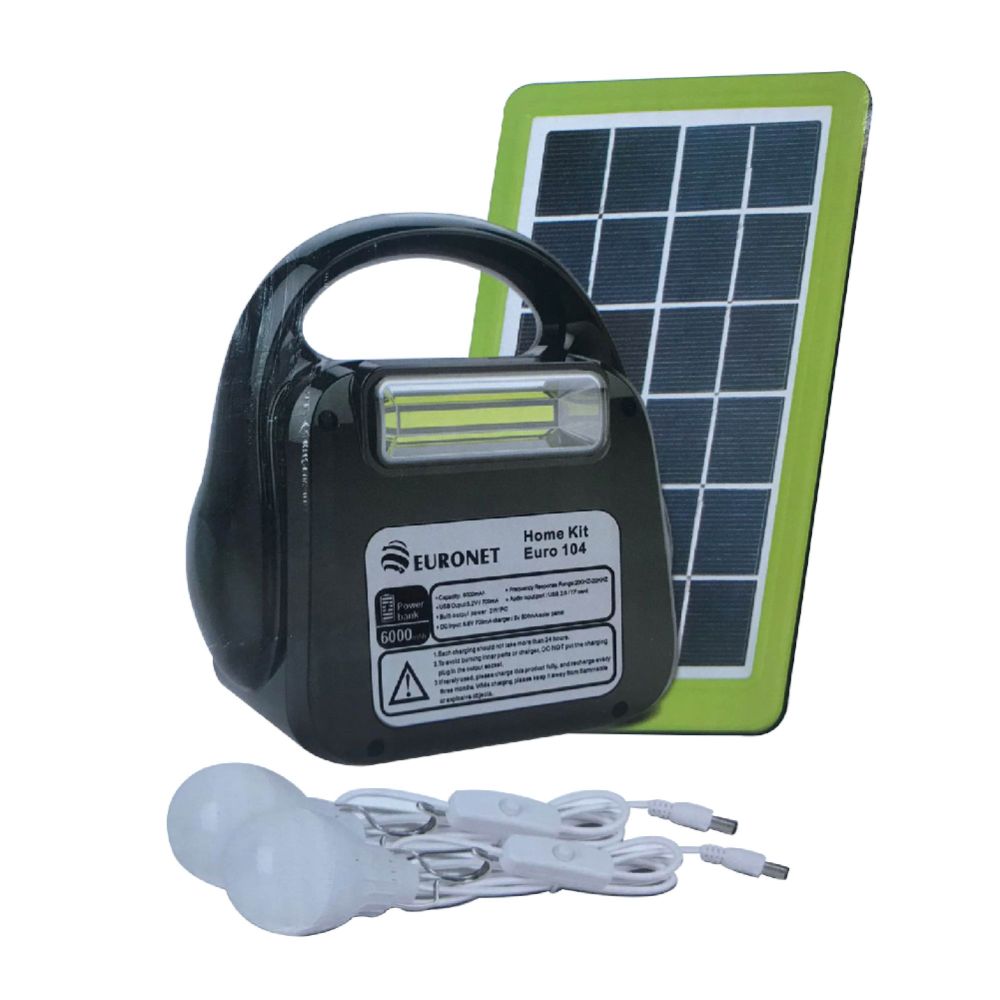 Euronet, Home Kit Euro 104 , Big Battery 6000Mah, Available In Different Colors