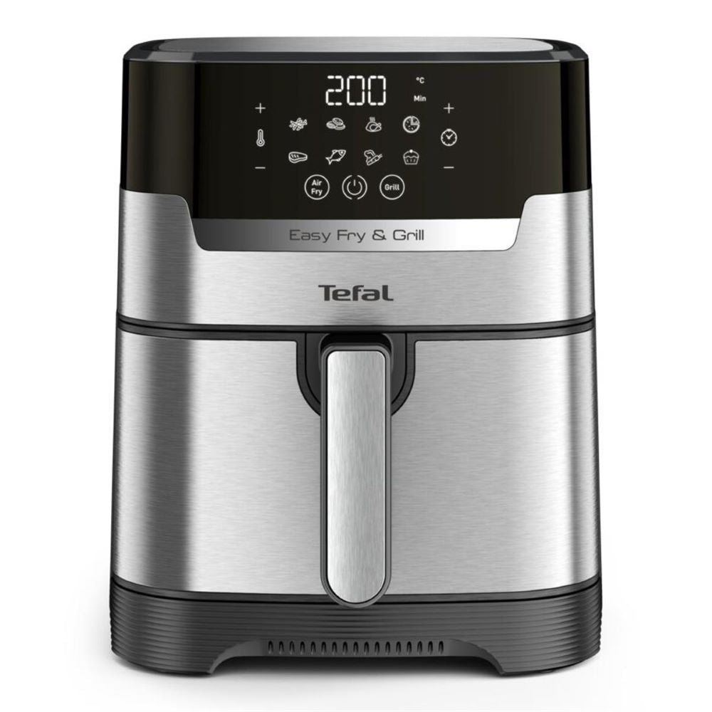 Tefal,Easy Fry & Grill Xxl With Flexizone, 1830 W - Inox, 6.