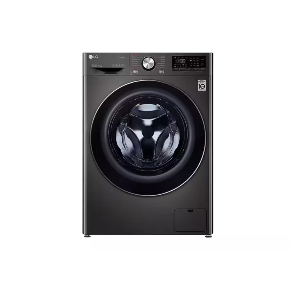 LG, Front Load Waher Dryer 9/5 KG 1400 Rpm, Inverter, Vivace Dark Steel