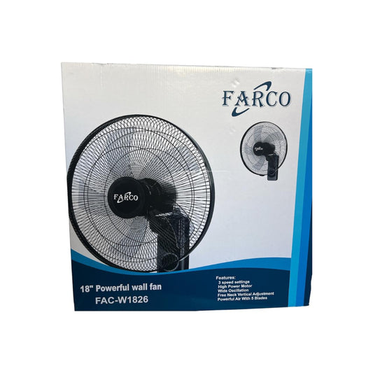 FARCO 18” Wall Fan 60W – FAC-W1826